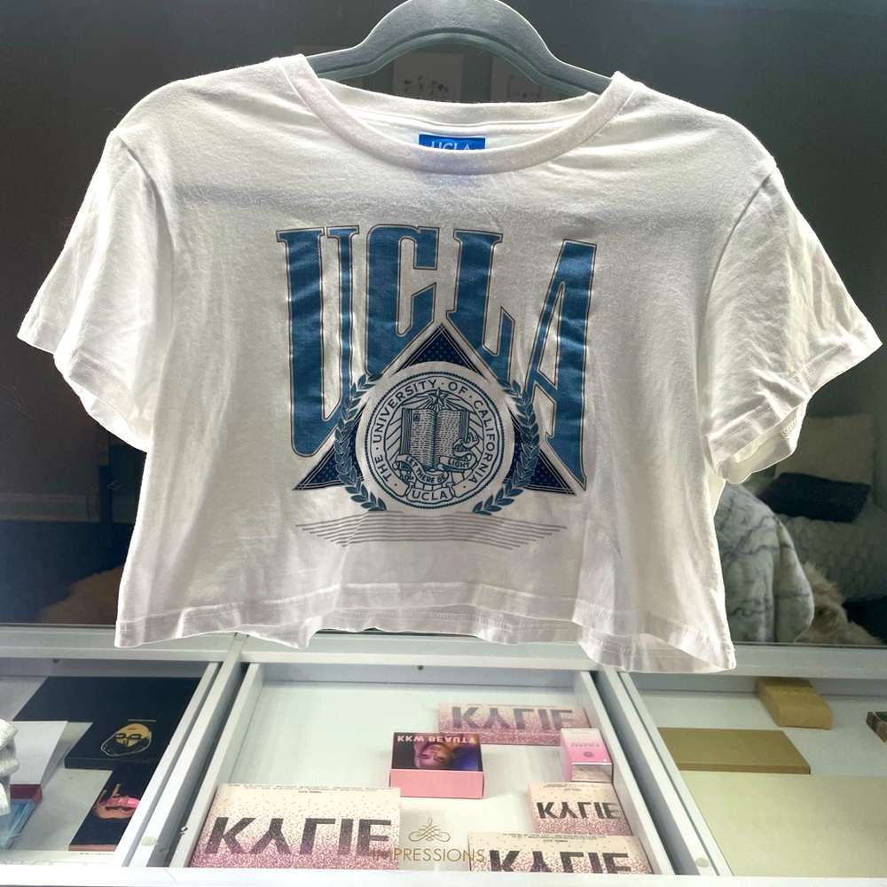 Vintage Cropped UCLA T-shirt